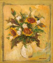 Wladimir Krivoutz - Vaso com Flores