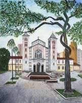 Yasuichi Kojima - Igreja Matriz Sagrada Família - Praça Cardeal Arcoverde de São Caetano do Sul