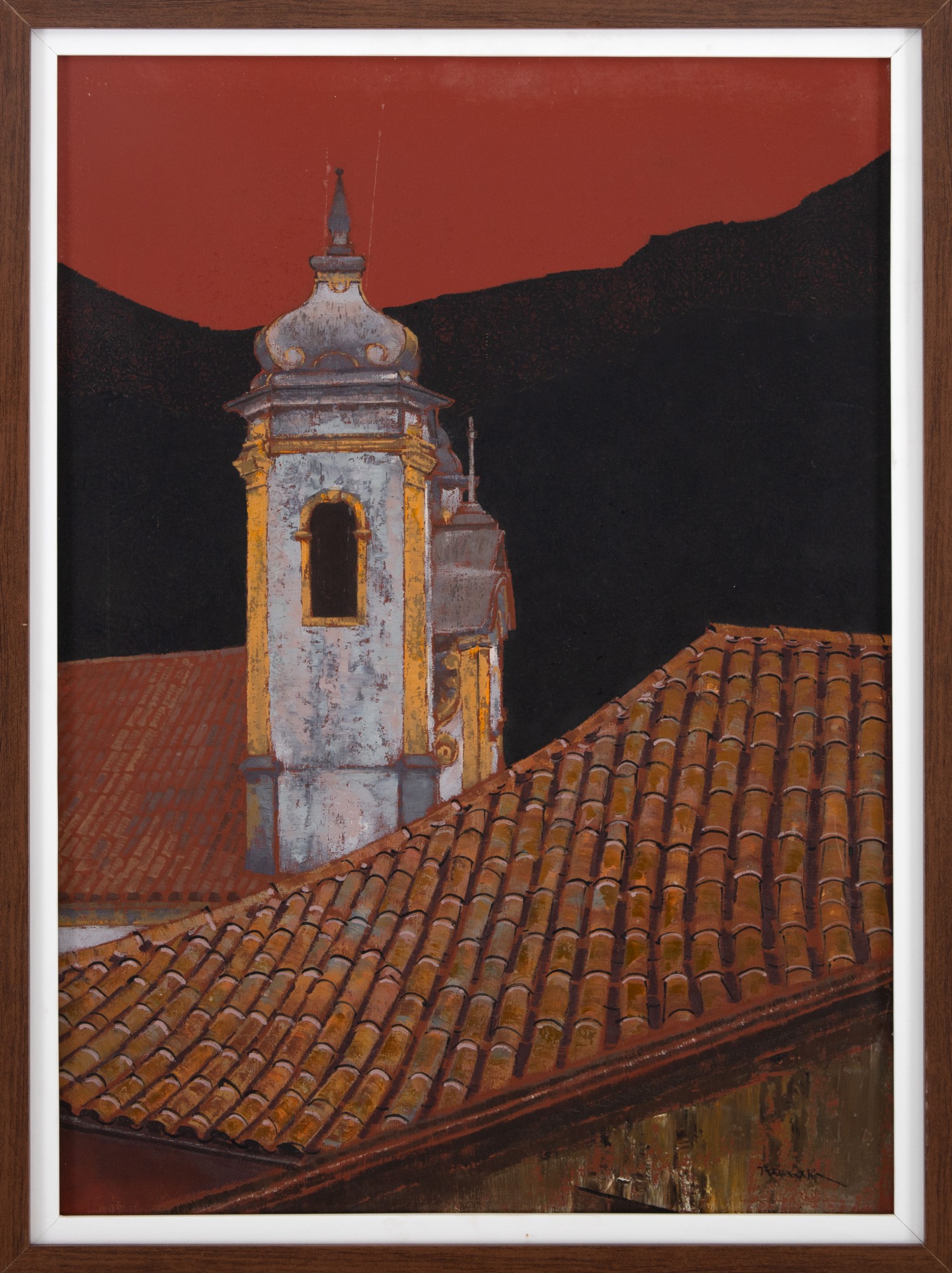 Yuji Tamaki - Paisagem com Igreja