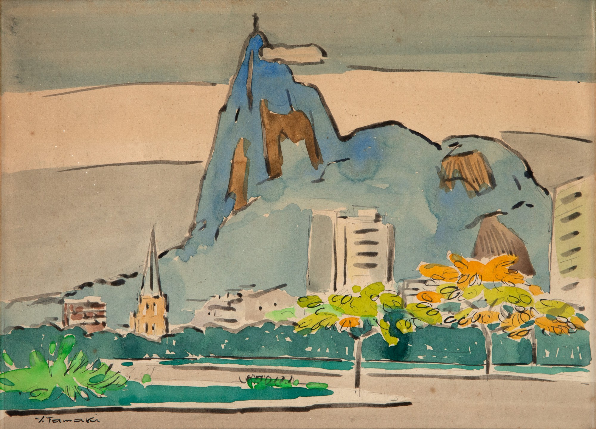 Yuji Tamaki - Paisagem do Rio De Janeiro